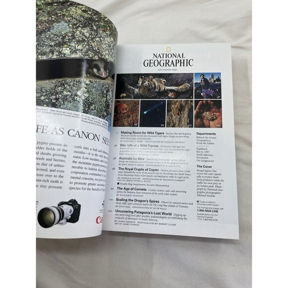 Vintage Nat Geo Lot Jul–Dec 1997 w/ Slipcover | Travel, Science, History - Picture 9 of 16